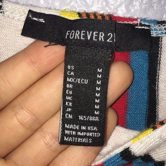 Stripped crop top - Picture 2 of 3